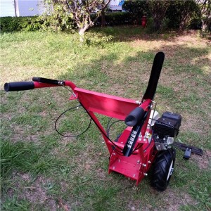 宏德 手推式公园修剪机 80宽园林剪草机 汽油往复式除草机